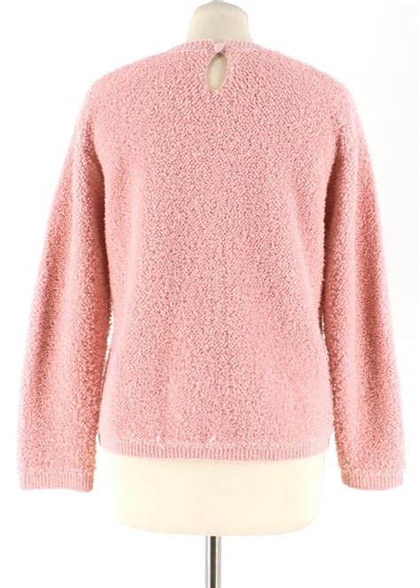 prada pink sweater